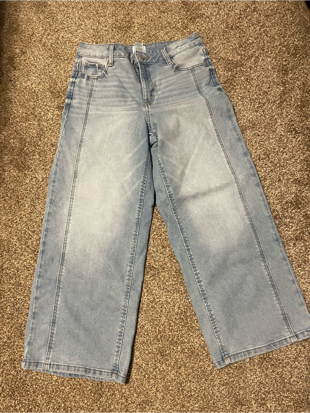 Time and Tru Light Blue Wide Leg Jeans